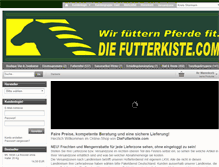 Tablet Screenshot of diefutterkiste.com